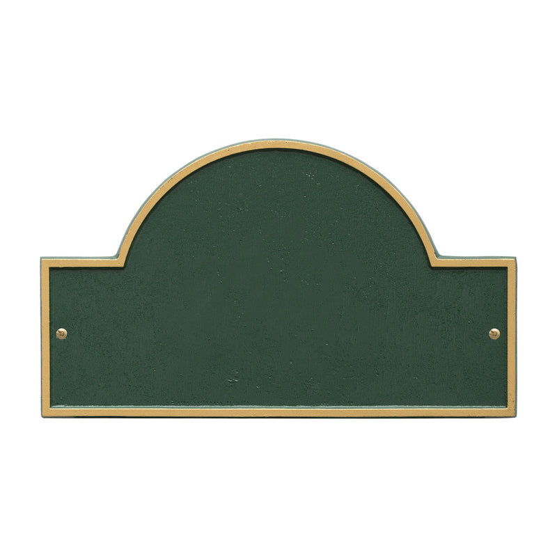 Arch Address Plaque