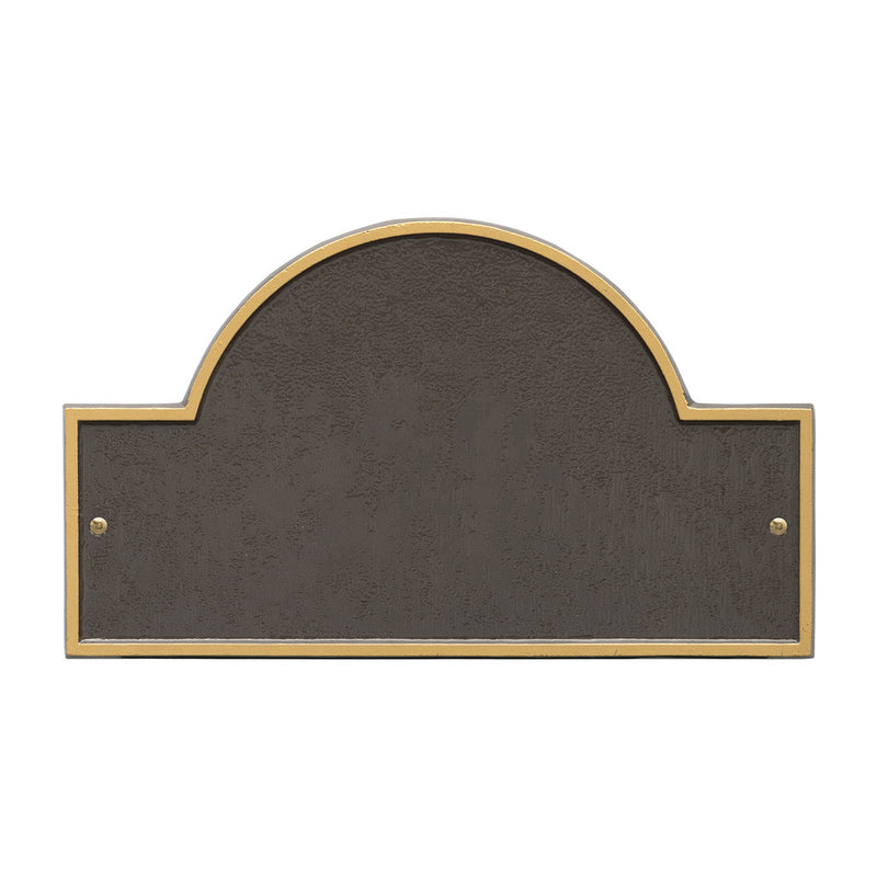 Arch Address Plaque