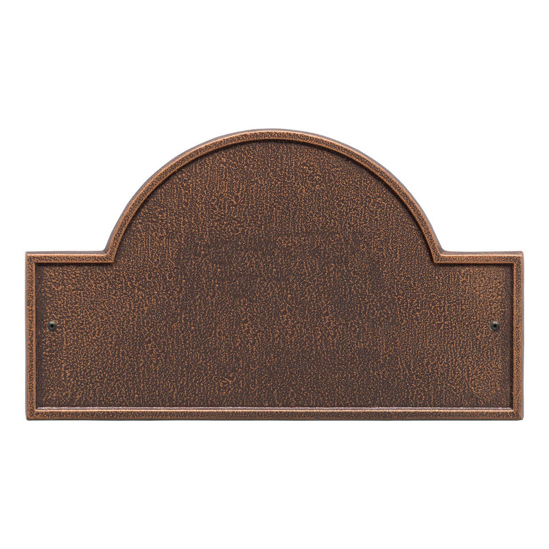 Arch Address Plaque With House Number and Street Name