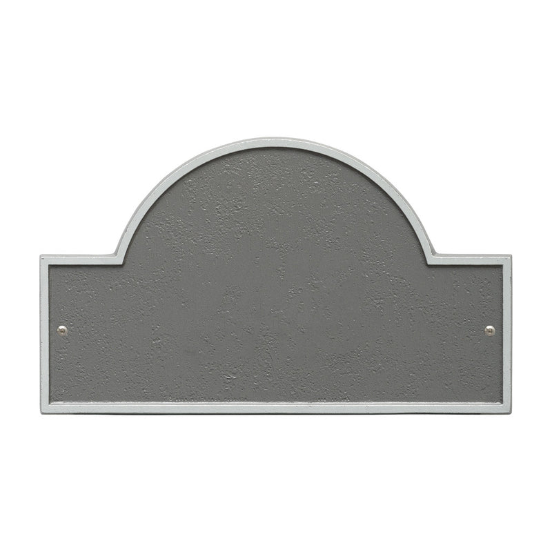 Arch Address Plaque With House Number and Street Name