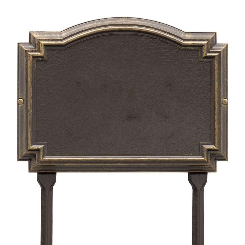 Address Sign For Lawn Mounting