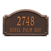 Chic Estate Address Plaque with 2 Lines
