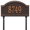 Lawn Mounted Address Plaque