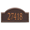 Alluring Arch Address Plaque