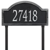 Alluring Arch Lawn Address Plaque