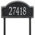 Alluring Arch Lawn Address Plaque