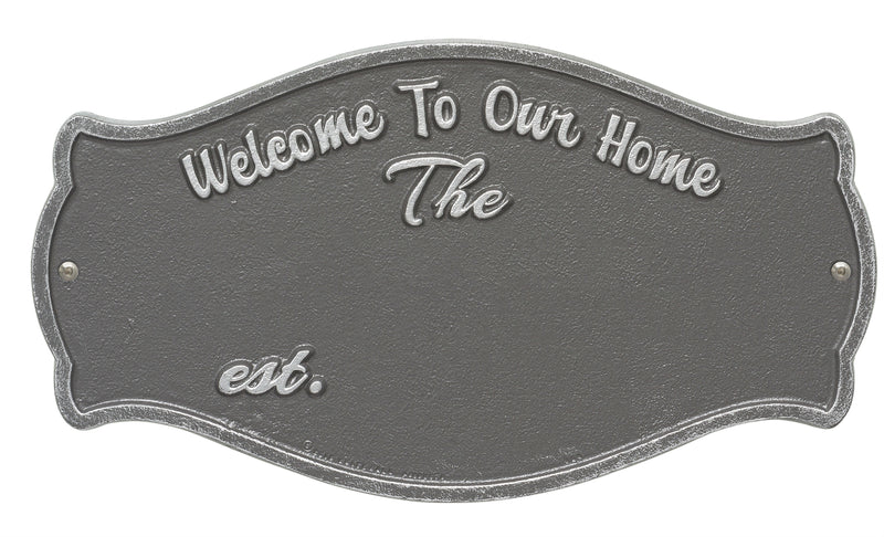 Welcome Plaque